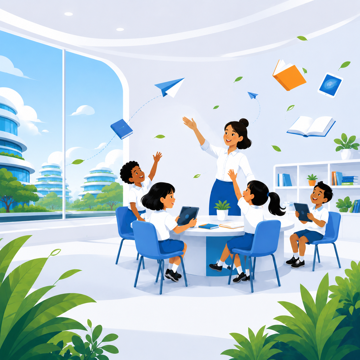 Happy classroom